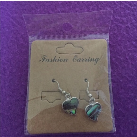 Paua Shell Fashion Earrings - Picture 1 of 1